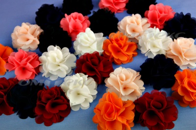 Цветы декоративные пришивные - купить в Челябинске. Цена: 28.53 руб.