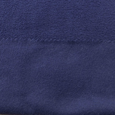 Флис DTY 19-3920, 180 г/м2, шир. 150 см, цвет т.синий - купить в Челябинске. Цена 646.04 руб.