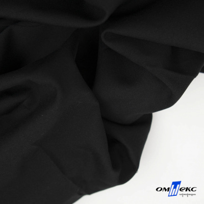 Ткань костюмная "Матте" 80% P, 16% R, 4% S, 170 г/м2, шир.150 см, цв-черный #1 - купить в Челябинске. Цена 372.90 руб.