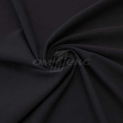 Ткань костюмная "Меган", 78%P 18%R 4%S, 205 г/м2 ш.150 см, цв-черный (Black) - купить в Челябинске. Цена 392.32 руб.