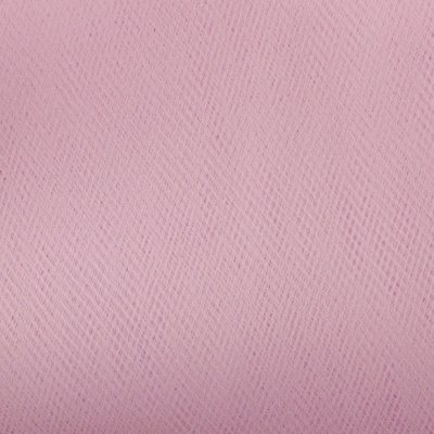 Фатин матовый 16-12, 12 гр/м2, шир.300см, цвет нежно-розовый - купить в Челябинске. Цена 96.31 руб.
