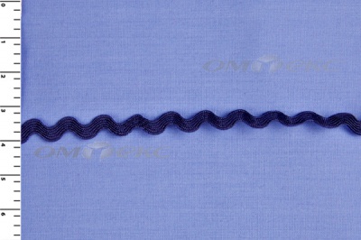 Тесьма плетеная "Вьюнчик"/т.синий - купить в Челябинске. Цена: 48.03 руб.