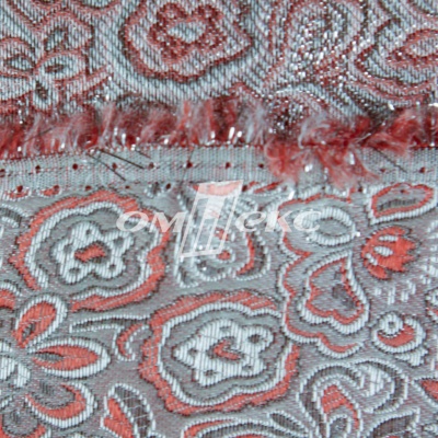 Ткань костюмная жаккард, 135 гр/м2, шир.150см, цвет красный№12 - купить в Челябинске. Цена 441.92 руб.