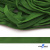 Шнур плетеный (плоский) d-12 мм, (уп.90+/-1м), 100% полиэстер, цв.260 - зел.трава - купить в Челябинске. Цена: 8.62 руб.