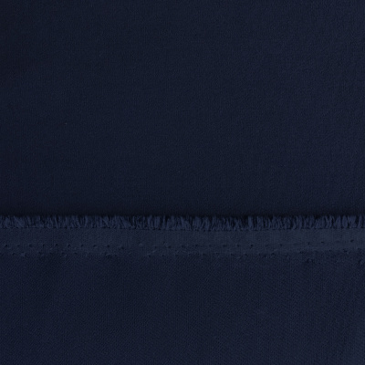 Костюмная ткань "Элис", 220 гр/м2, шир.150 см, цвет т.синий - купить в Челябинске. Цена 308 руб.