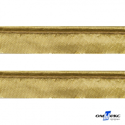 Кант атласный 136, шир. 12 мм (в упак. 65,8 м), цвет золото - купить в Челябинске. Цена: 433.08 руб.