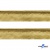 Кант атласный 136, шир. 12 мм (в упак. 65,8 м), цвет золото - купить в Челябинске. Цена: 433.08 руб.
