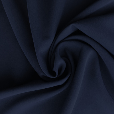 Костюмная ткань "Элис", 220 гр/м2, шир.150 см, цвет т.синий - купить в Челябинске. Цена 308 руб.