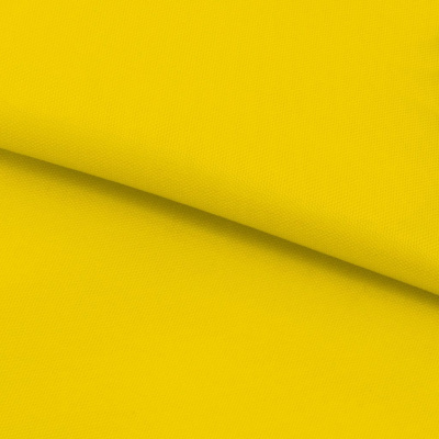 Ткань подкладочная Таффета 13-0758, антист., 53 гр/м2, шир.150см, цвет жёлтый - купить в Челябинске. Цена 62.37 руб.