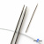 Спицы для вязания металлические d-2.5 мм круговые на тросике 53 см - купить в Челябинске. Цена: 53.90 руб.