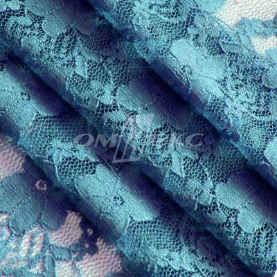 Кружевное полотно стрейч 15A61/BLUE, 100 гр/м2, шир.150см - купить в Челябинске. Цена 1 581 руб.