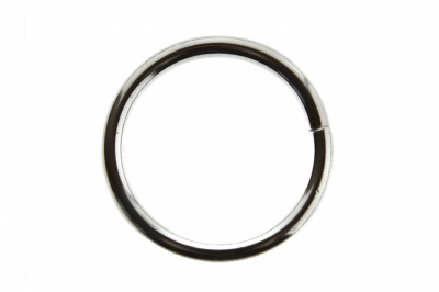 Кольцо металлическое d-3 х 32 мм, цв.-никель - купить в Челябинске. Цена: 3.92 руб.