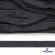 Шнур плетеный (плоский) d-12 мм, (уп.90+/-1м), 100% полиэстер, цв.273 - т.серый - купить в Челябинске. Цена: 8.62 руб.