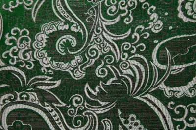 Ткань костюмная жаккард, 135 гр/м2, шир.150см, цвет зелёный№4 - купить в Челябинске. Цена 441.94 руб.