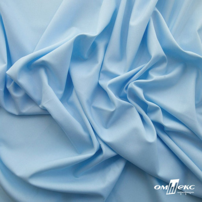 Ткань сорочечная Илер 100%полиэстр, 120 г/м2 ш.150 см, цв.голубой - купить в Челябинске. Цена 290.24 руб.