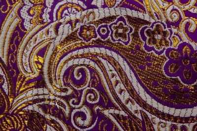 Ткань костюмная жаккард №9, 140 гр/м2, шир.150см, цвет фиолет - купить в Челябинске. Цена 387.20 руб.