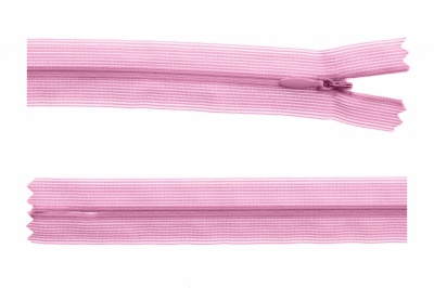Молния потайная Т3 513, 50 см, капрон, цвет св.розовый - купить в Челябинске. Цена: 8.62 руб.