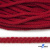 Шнур плетеный d-6 мм, круглый 70% хлопок 30% полиэстер, уп.90+/-1 м, цв.1064-красный - купить в Челябинске. Цена: 588 руб.