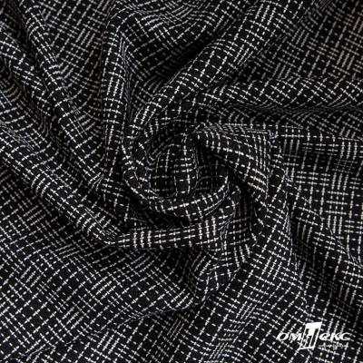 Ткань костюмная "Гарсия" 80% P, 18% R, 2% S, 335 г/м2, шир.150 см, Цвет черный - купить в Челябинске. Цена 669.66 руб.