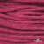 Шнур плетеный d-6 мм, 70% хлопок 30% полиэстер, уп.90+/-1 м, цв.1068-фуксия - купить в Челябинске. Цена: 588 руб.