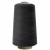 Швейные нитки (армированные) 28S/2, нам. 2 500 м, цвет чёрный - купить в Челябинске. Цена: 139.91 руб.