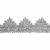 Тесьма металлизированная 0384-0240, шир. 40 мм/уп. 25+/-1 м, цвет серебро - купить в Челябинске. Цена: 490.74 руб.
