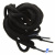 Шнурки #106-09, круглые 130 см, цв.чёрный - купить в Челябинске. Цена: 21.92 руб.