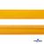 Косая бейка атласная "Омтекс" 15 мм х 132 м, цв. 041 темный жёлтый - купить в Челябинске. Цена: 225.81 руб.