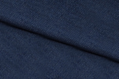 Ткань джинсовая №96, 160 гр/м2, шир.148см, цвет синий - купить в Челябинске. Цена 350.42 руб.