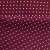 Креп стрейч Амузен, 85 г/м2, 19-2024 (темный рубин)/белый мелкий горох, шир.150 см - купить в Челябинске. Цена 220.50 руб.