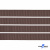 Репсовая лента 005, шир. 6 мм/уп. 50+/-1 м, цвет коричневый - купить в Челябинске. Цена: 88.45 руб.