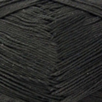 Пряжа "Бонди", 100% имп.мерсеризованный хлопок, 100гр, 270м, цв.003-черный - купить в Челябинске. Цена: 140.88 руб.