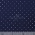 Креп стрейч Амузен, 85 г/м2, 19-3920 (т. синий)/белый мелкий горох, шир.150 см - купить в Челябинске. Цена 220.50 руб.