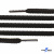 Шнурки #106-09, круглые 130 см, цв.чёрный - купить в Челябинске. Цена: 21.92 руб.