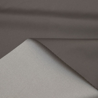 Курточная ткань Дюэл (дюспо) 18-0201, PU/WR/Milky, 80 гр/м2, шир.150см, цвет серый - купить в Челябинске. Цена 160.75 руб.