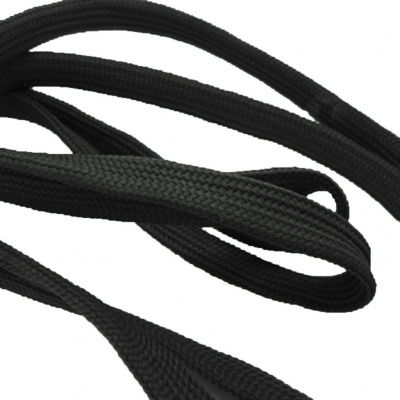 Шнурки т.5 110 см черный - купить в Челябинске. Цена: 23.25 руб.