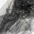 Сетка Фатин Глитер Спейс, 12 (+/-5) гр/м2, шир.150 см, 16-167/черный - купить в Челябинске. Цена 184.03 руб.