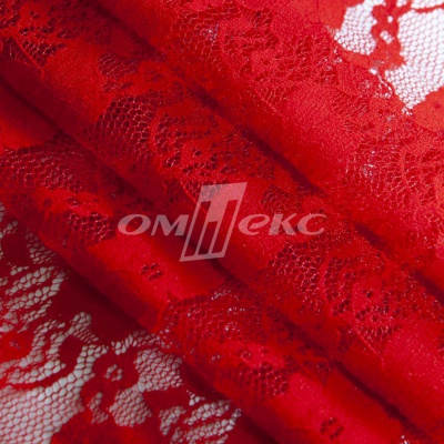 Кружевное полотно стрейч 15A61/RED, 100 гр/м2, шир.150см - купить в Челябинске. Цена 1 580.95 руб.