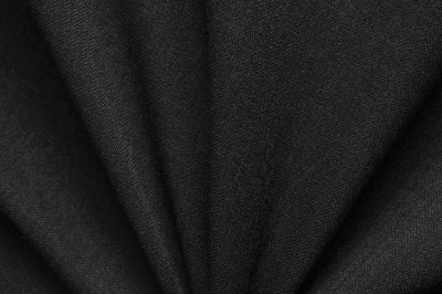 Ткань костюмная 21699 1144/1178, 236 гр/м2, шир.150см, цвет чёрный - купить в Челябинске. Цена 455.40 руб.