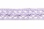 Тесьма кружевная 0621-1855, шир. 18 мм/уп. 20+/-1 м, цвет 107-фиолет - купить в Челябинске. Цена: 466.97 руб.