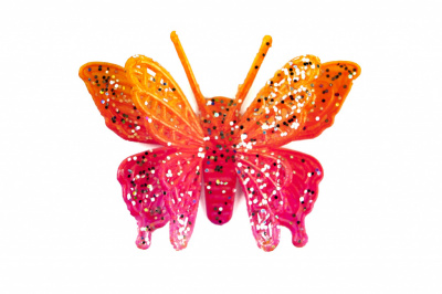 Бабочка декоративная пластиковая #10 - купить в Челябинске. Цена: 7.09 руб.