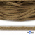 Шнур плетеный d-6 мм круглый, 70% хлопок 30% полиэстер, уп.90+/-1 м, цв.1074-бежевый - купить в Челябинске. Цена: 588 руб.