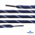 Шнурки #107-19, круглые 130 см, двухцветные цв.тём.синий/белый - купить в Челябинске. Цена: 22.14 руб.