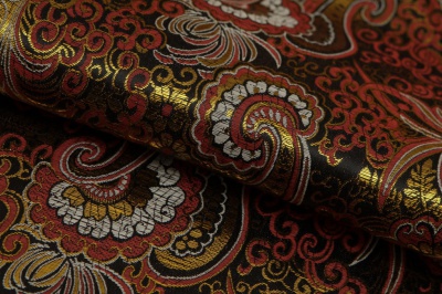 Ткань костюмная жаккард, 135 гр/м2, шир.150см, цвет бордо№6 - купить в Челябинске. Цена 441.95 руб.