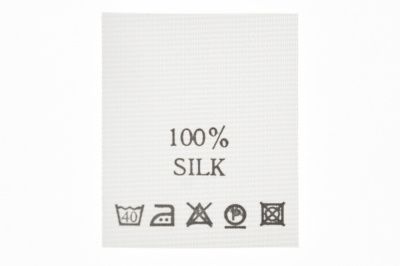 Состав и уход 100% Silk 200 шт - купить в Челябинске. Цена: 232.29 руб.