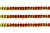Пайетки "ОмТекс" на нитях, CREAM, 6 мм С / упак.73+/-1м, цв. 96 - красный - купить в Челябинске. Цена: 484.77 руб.