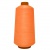 Нитки текстурированные некручёные 457, намот. 15 000 м, цвет оранжевый - купить в Челябинске. Цена: 204.10 руб.