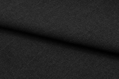 Ткань костюмная 21699 1144/1178, 236 гр/м2, шир.150см, цвет чёрный - купить в Челябинске. Цена 455.40 руб.