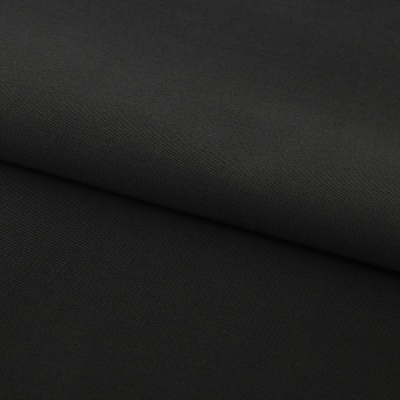 Костюмная ткань с вискозой "Меган", 210 гр/м2, шир.150см, цвет чёрный - купить в Челябинске. Цена 378.55 руб.