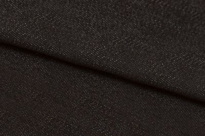 Ткань джинсовая №96, 160 гр/м2, шир.148см, цвет чёрный - купить в Челябинске. Цена 350.42 руб.